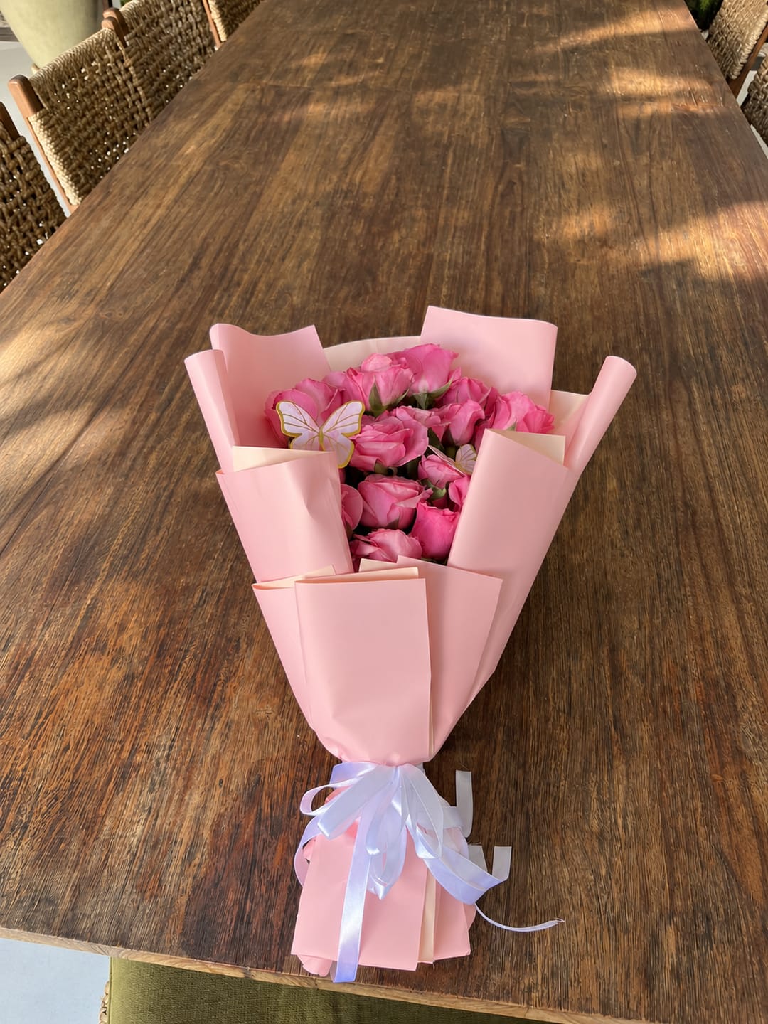 Customer photo review of 🌹 Bouquet of Roses