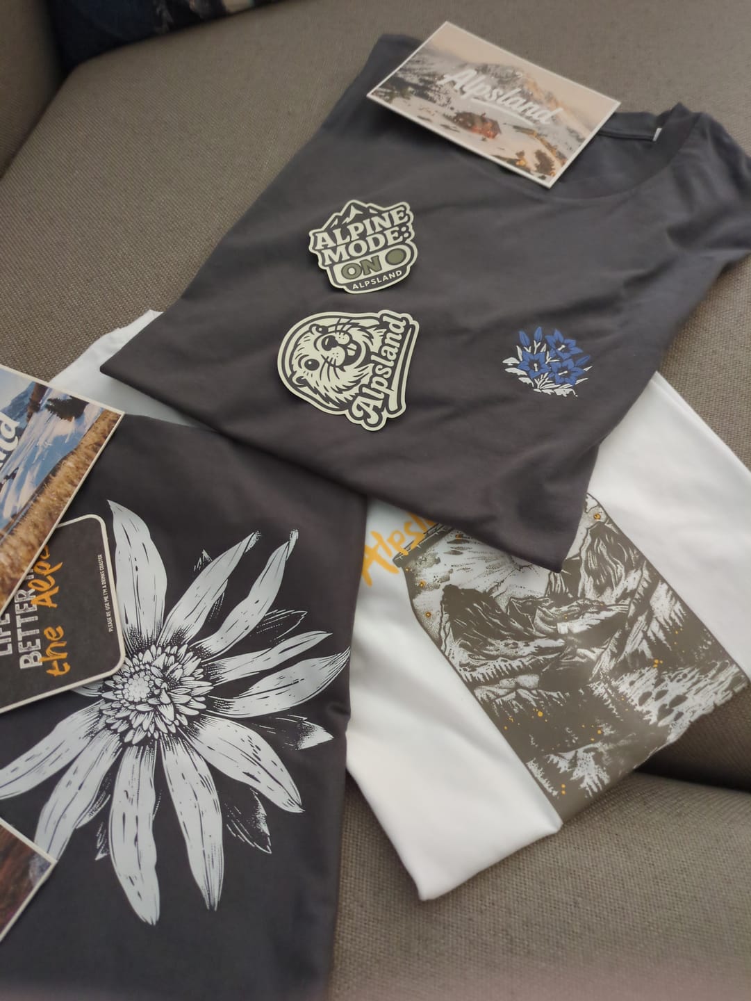 Customer photo review of Enzian Pocket – Herren Premium Organic Shirt