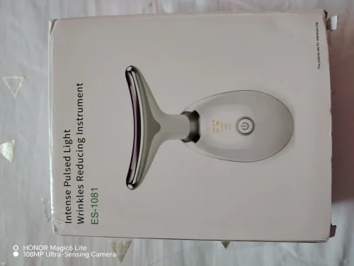 Customer photo review of Masajeador Facial cara y cuello
