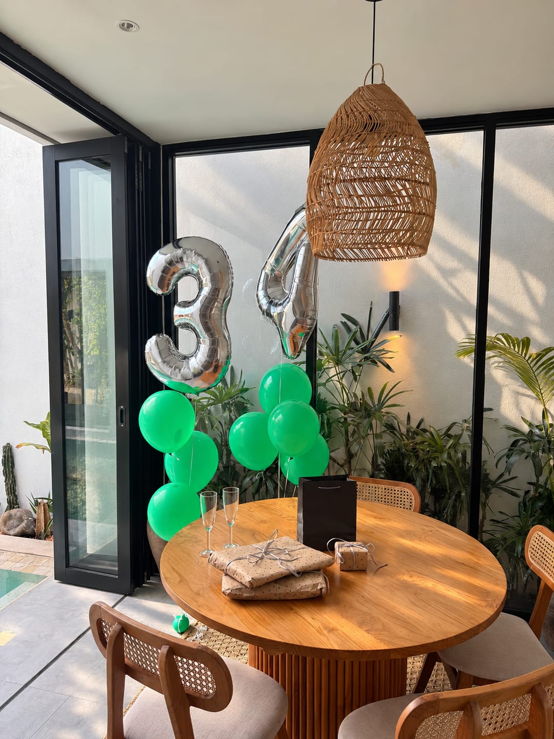 Customer photo review of Age Flex Balloons