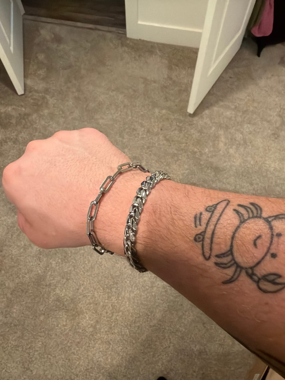 Customer photo review of LINK BRACELET