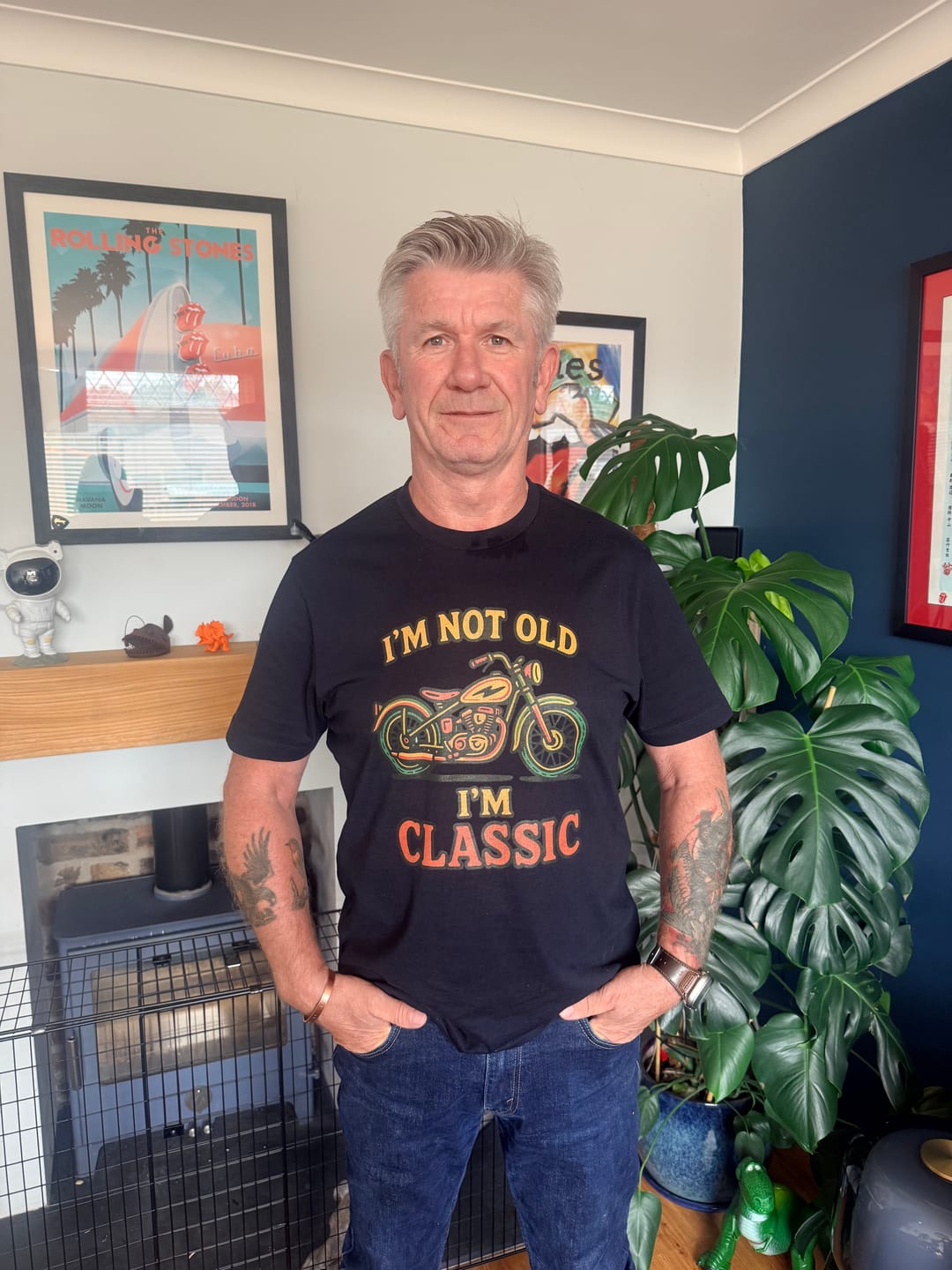 Customer photo review of not old classic 31 T Shirt