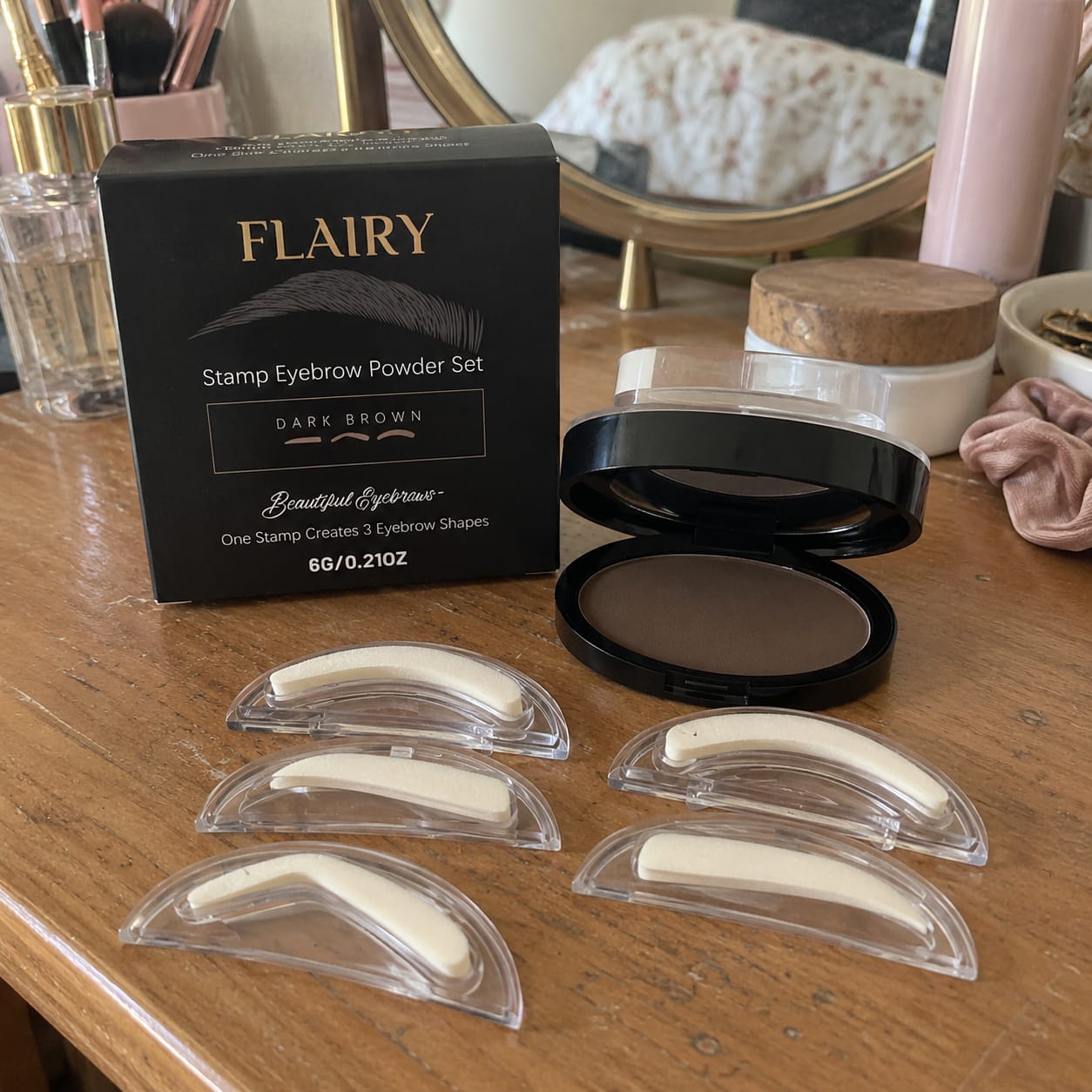 Customer photo review of Flairy Brow Stamp Se