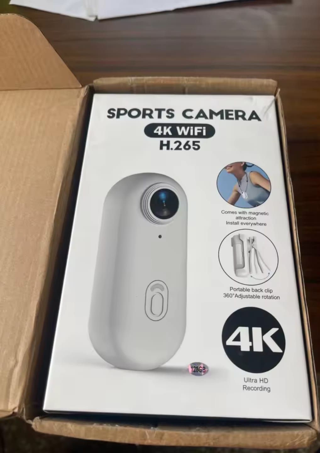 Customer photo review of Cámara deportiva para equitación