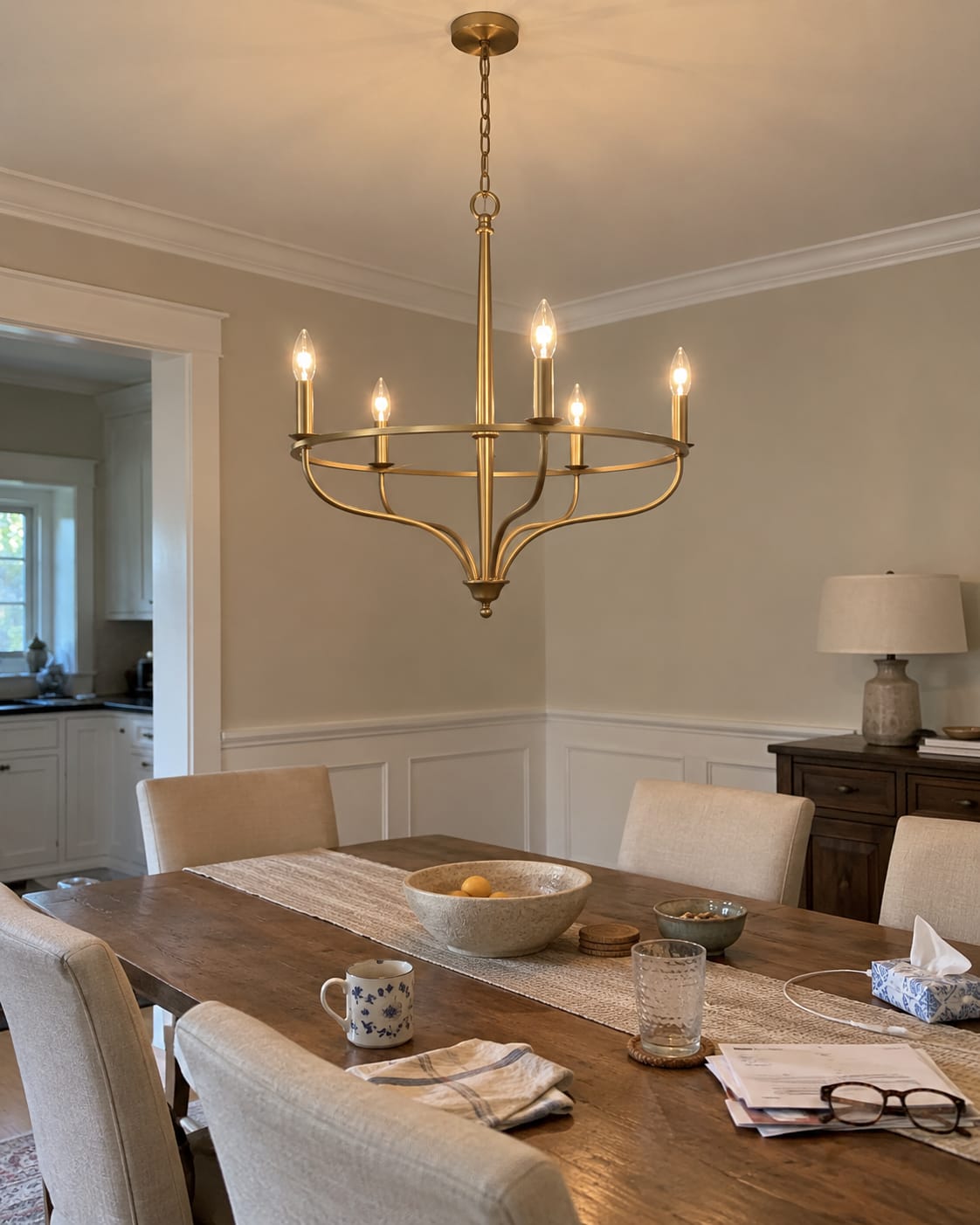 Customer photo review of Roselind Chandelier