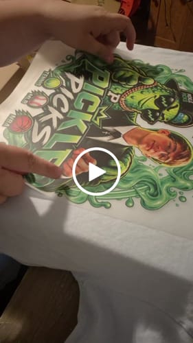 Customer video review of Get a Free DTF Transfers Sample