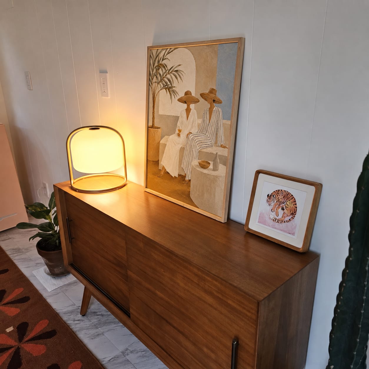 Customer photo review of Terrace Companions Wall Art