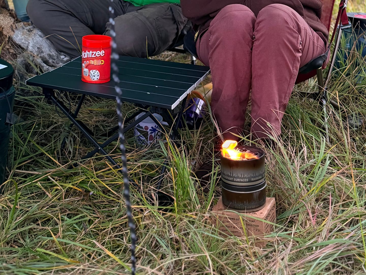 Customer photo review of City Bonfire (Portable Fire Pit)