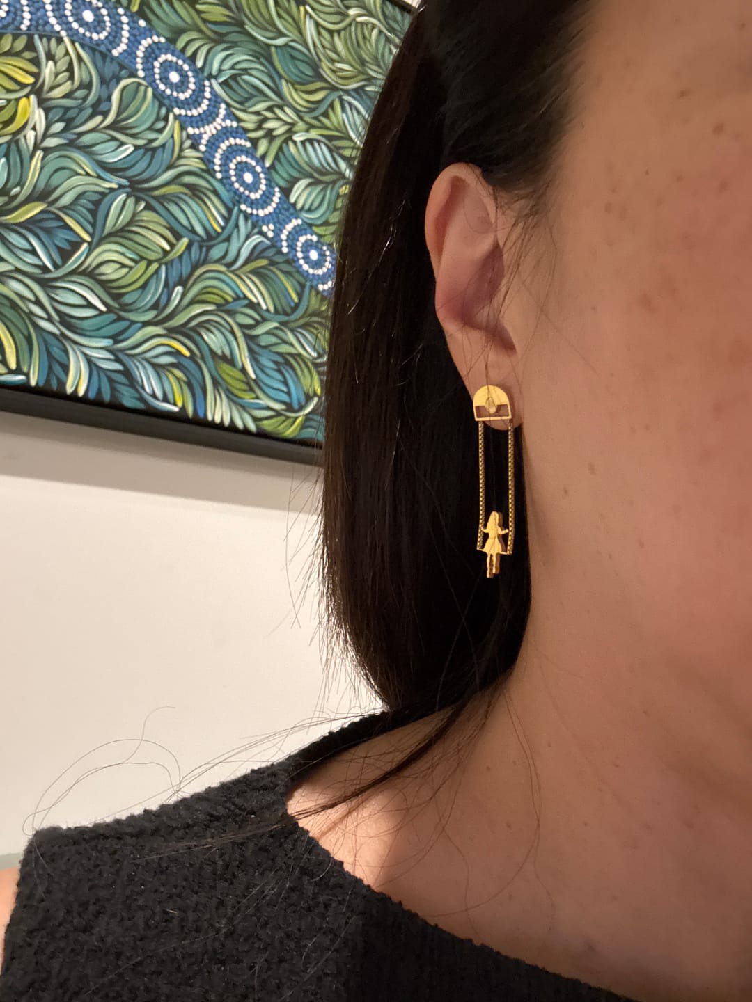 Customer photo review of Ruby Over Red Earth - Gold