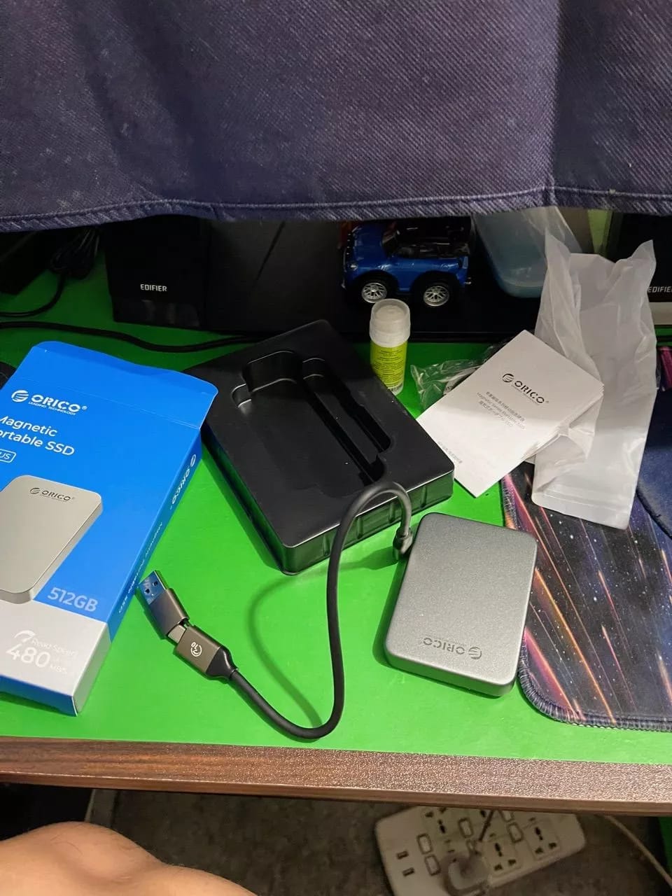 Customer photo review of ORICO k20 Magnetic Portable SSD (32GB - 2TB)
