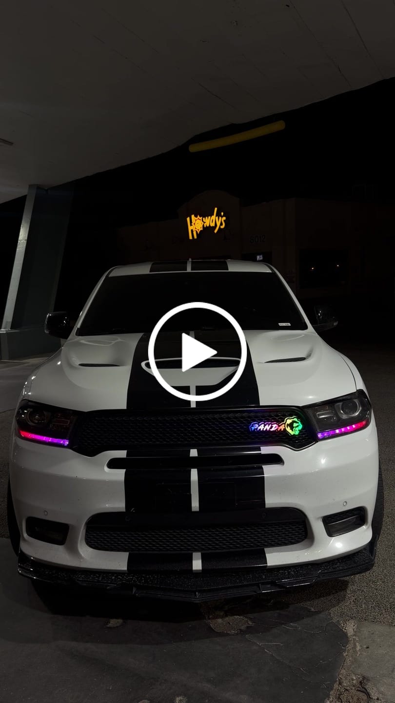 Customer video review of Dodge Durango Multicolor Flow Series DRL Boards (2014-2020)
