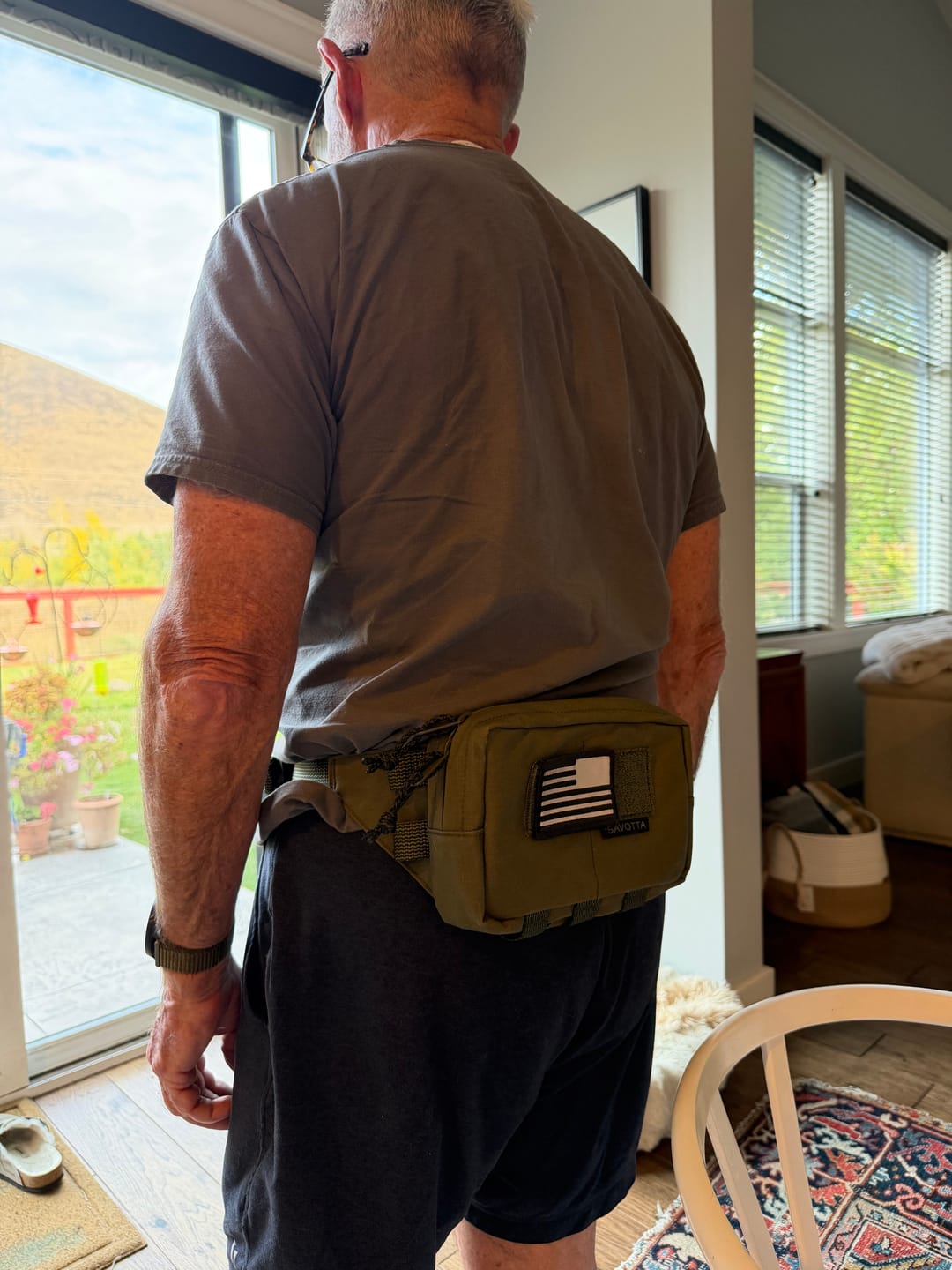 Customer photo review of Kukkaro hip pack