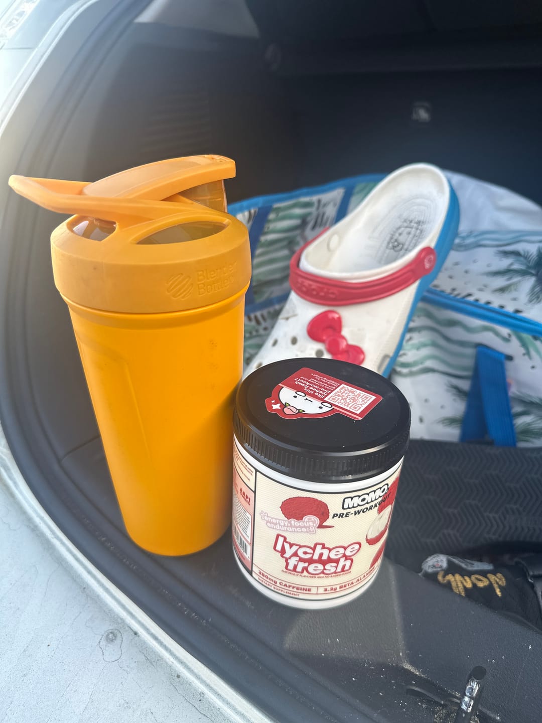 Customer photo review of MOMO® pre-workout | Lychee Fresh | 40 scoops
