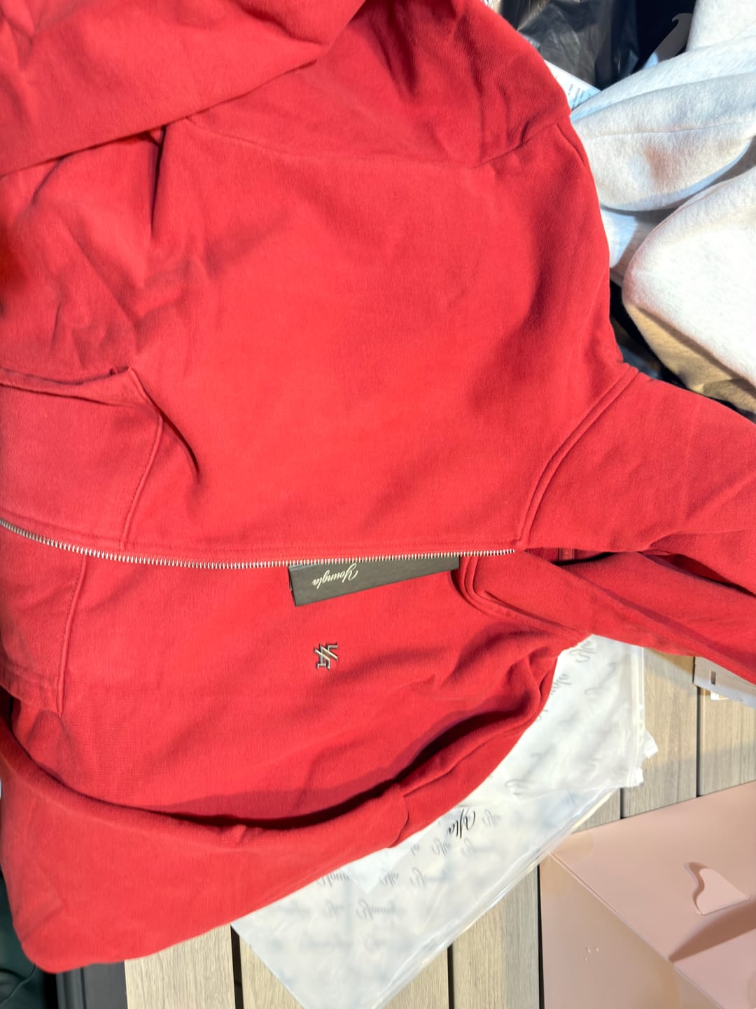Customer photo review of W5210 - Studio Edit Zip Hoodie