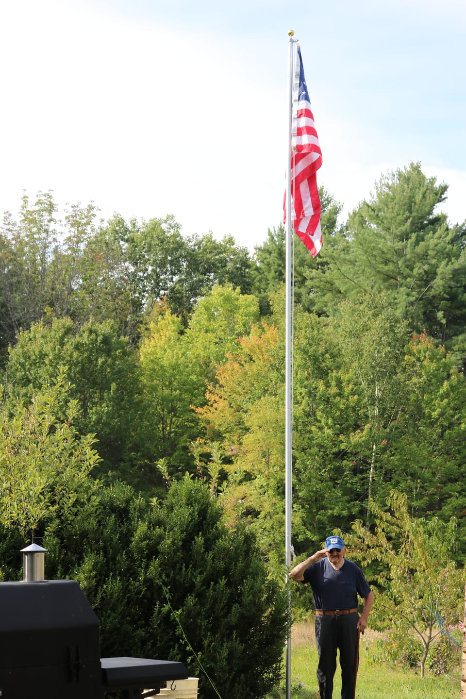 Customer photo review of 4' x 6' American Flag
