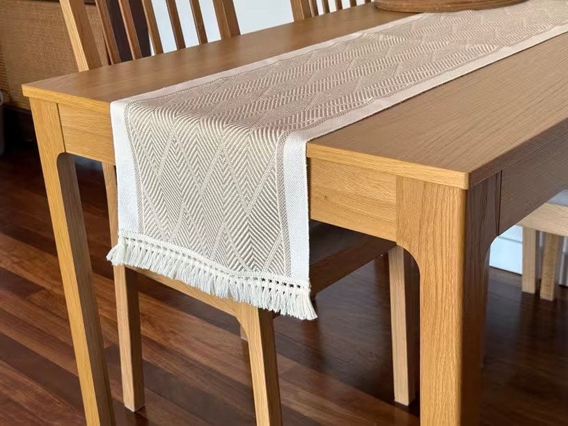 Customer photo review of LoomLine | Tischläufer Gewebt