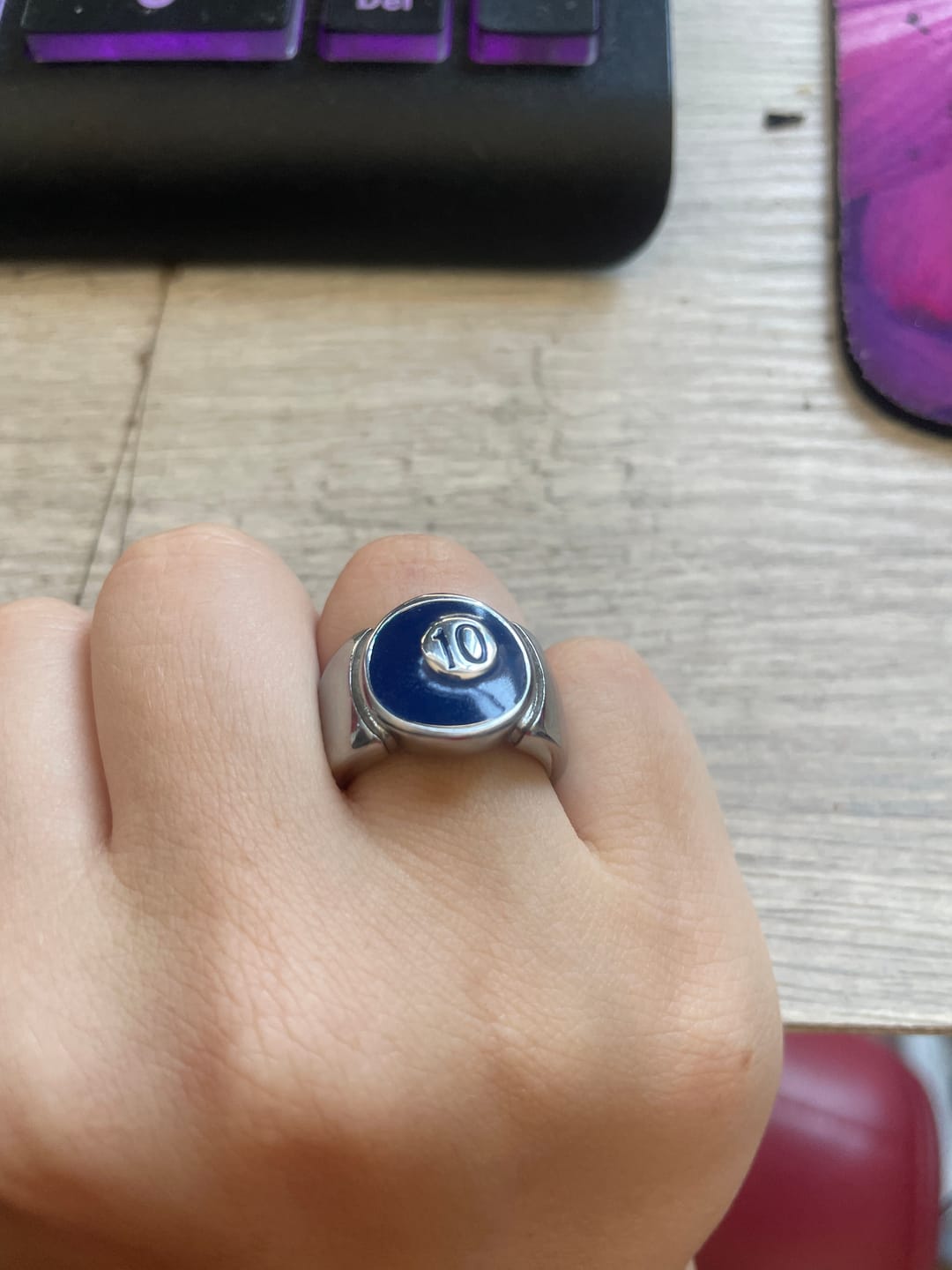 Customer photo review of 10 Ball Ring