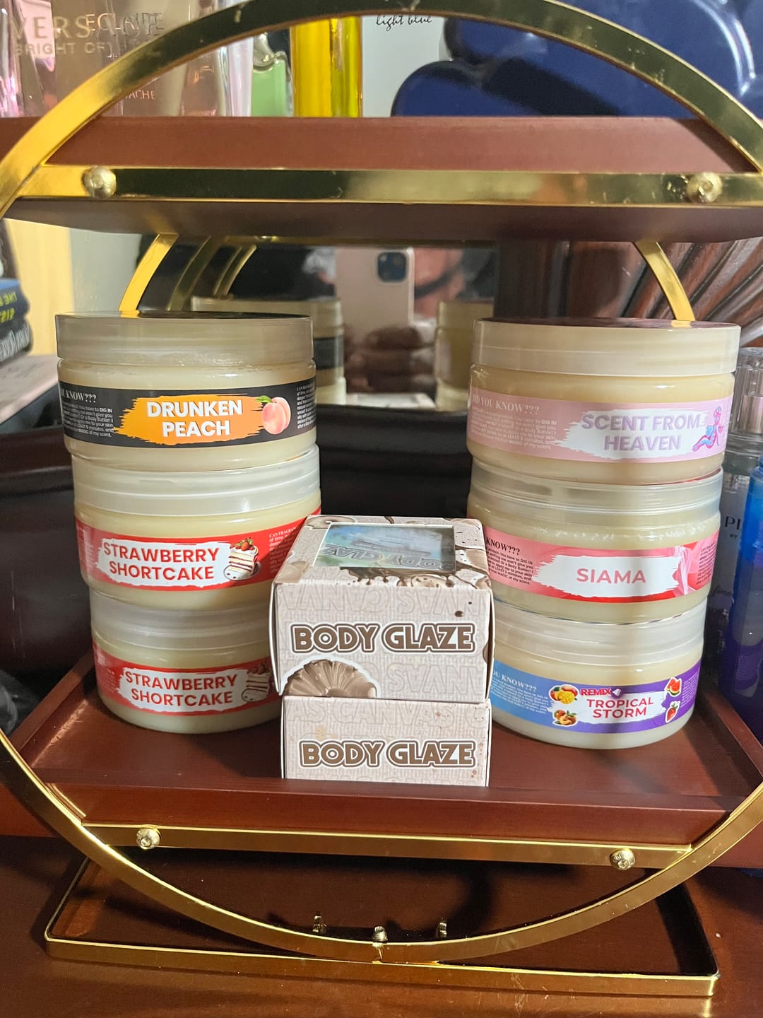 Customer photo review of BODY GLAZE: STRAWBERRY SHORTCAKE