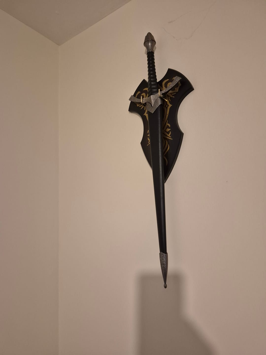 Customer photo review of Lord Of The Rings - NEW AND IMPROVED Morgul Dagger with Tainted Blade, Plaque and Sheath