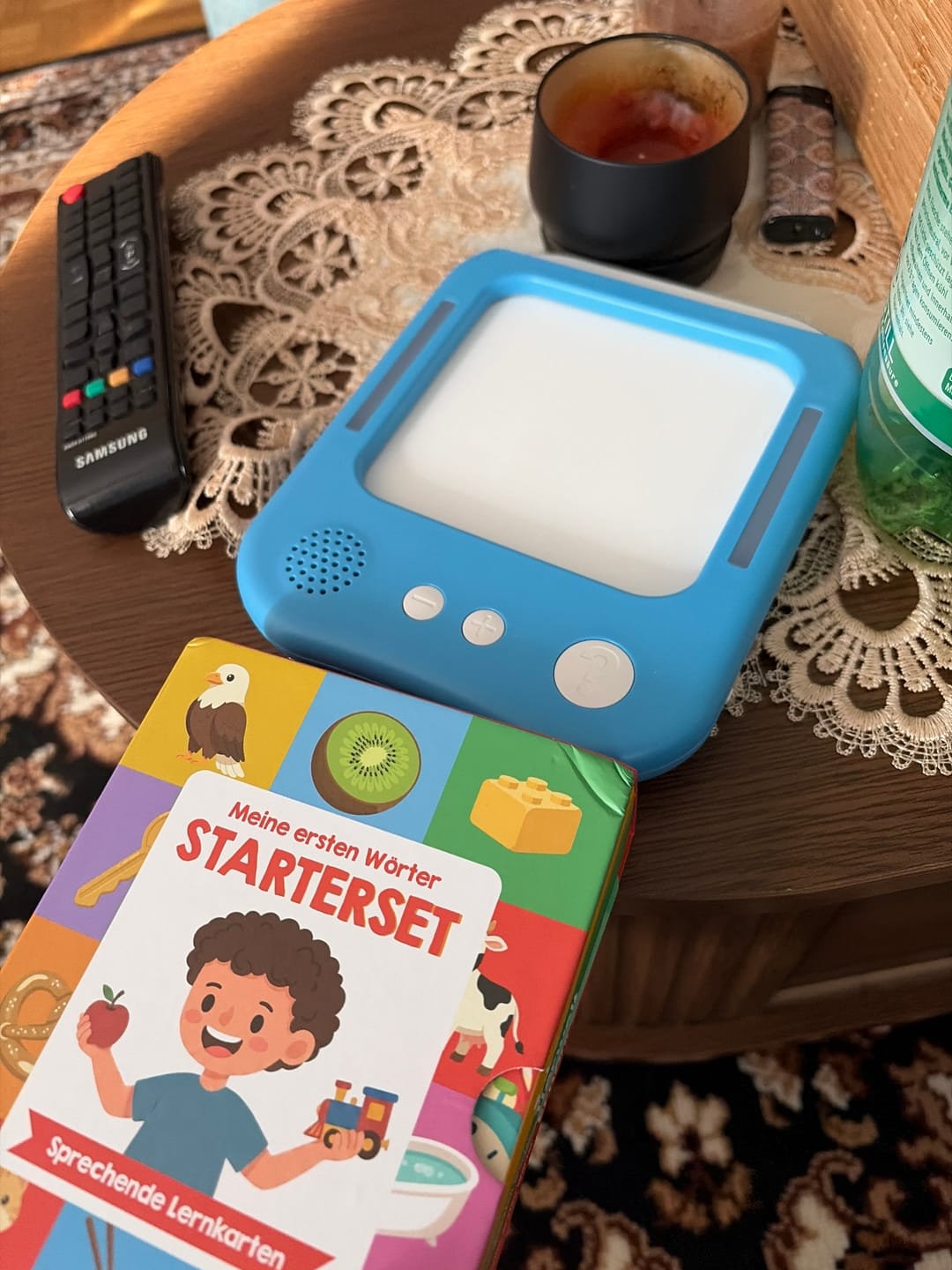 Customer photo review of Edubini Sprechende Lernkarten - Starterset