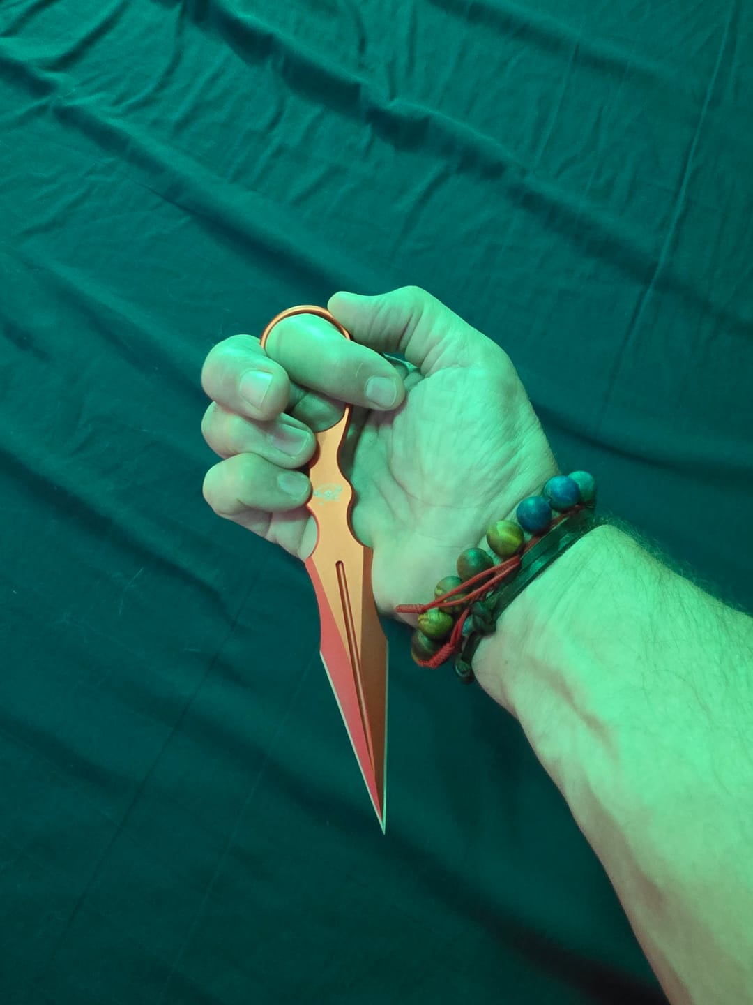 Customer photo review of Skallywag Aluminum Dagger (Not Trainer)