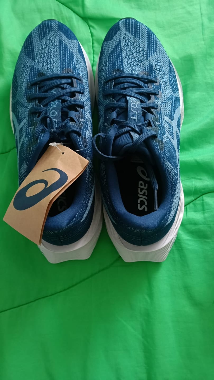 Customer photo review of Asics Dynablast 5 Mujer Twilight Blue Saba