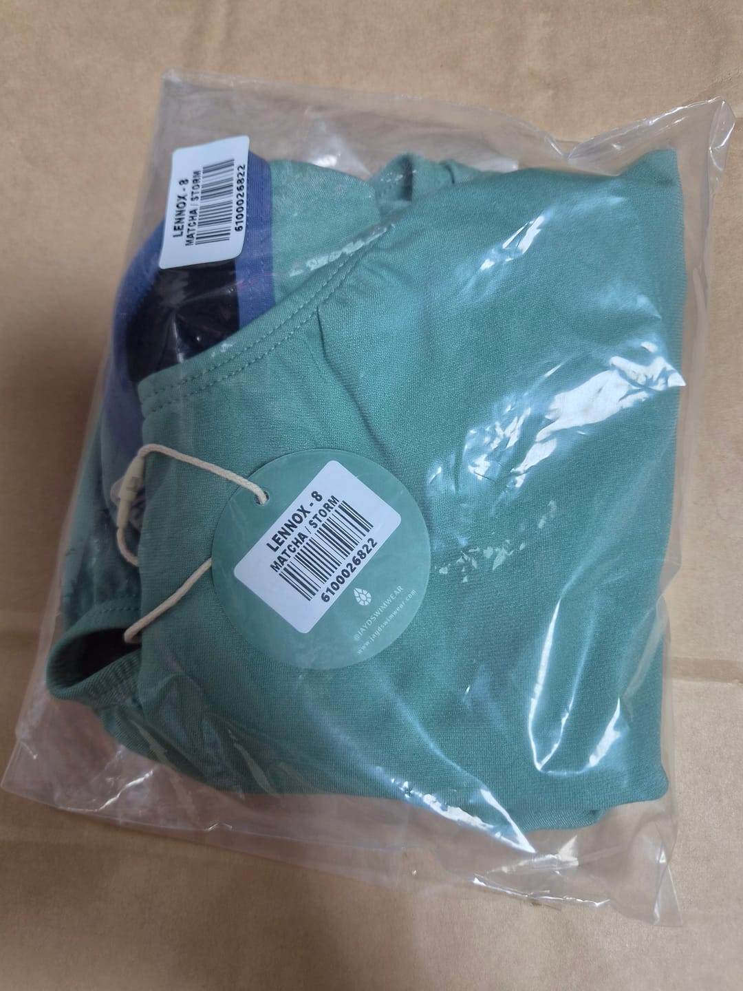 Customer photo review of LENNOX ONE PIECE - Matcha|Storm