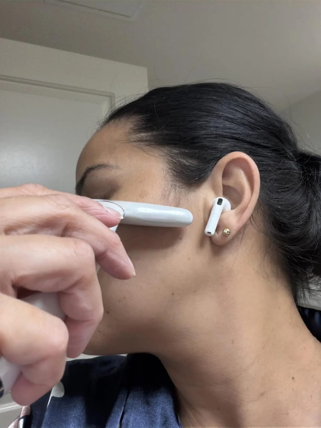 Customer photo review of Masajeador Facial cara y cuello