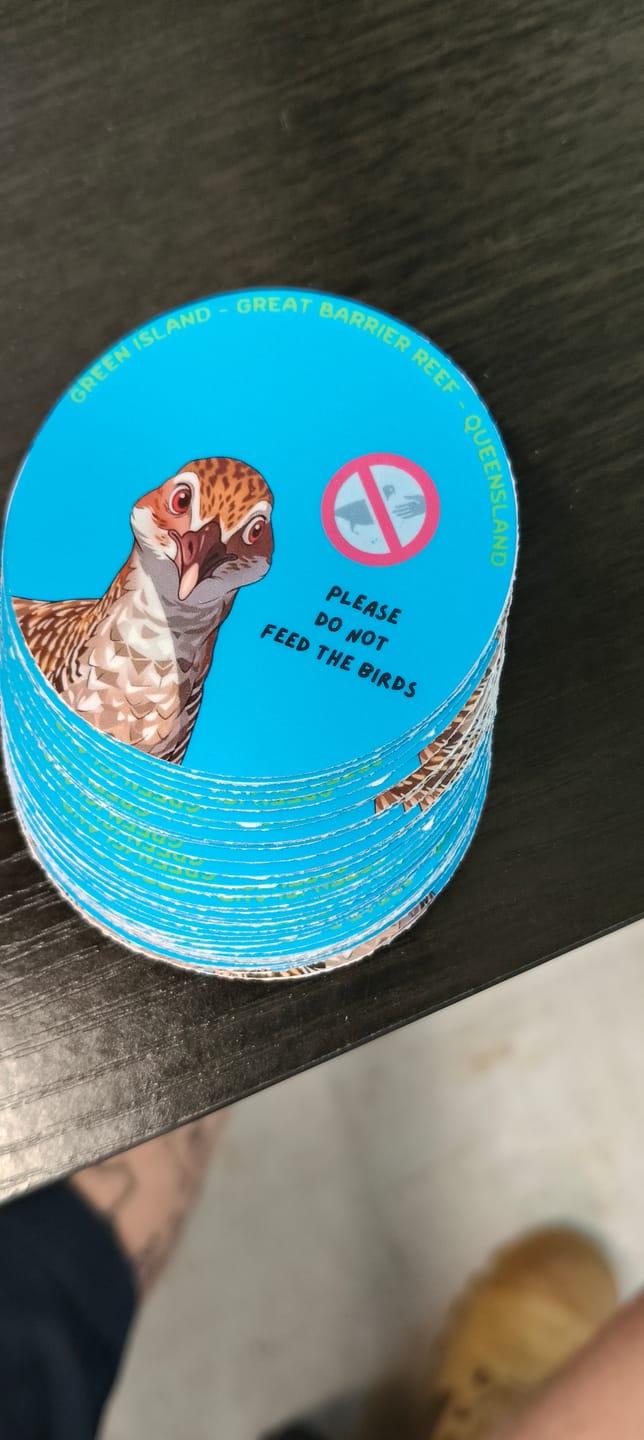 Customer photo review of Create Premium Custom Stickers