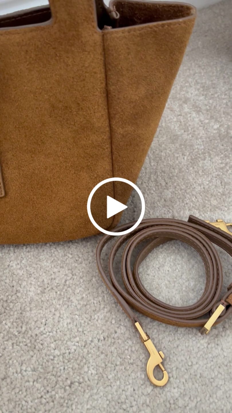 Customer video review of YSL 2026 Saint Laurent Le 5 à 7 Baby Bea 18cm Suede And Leather