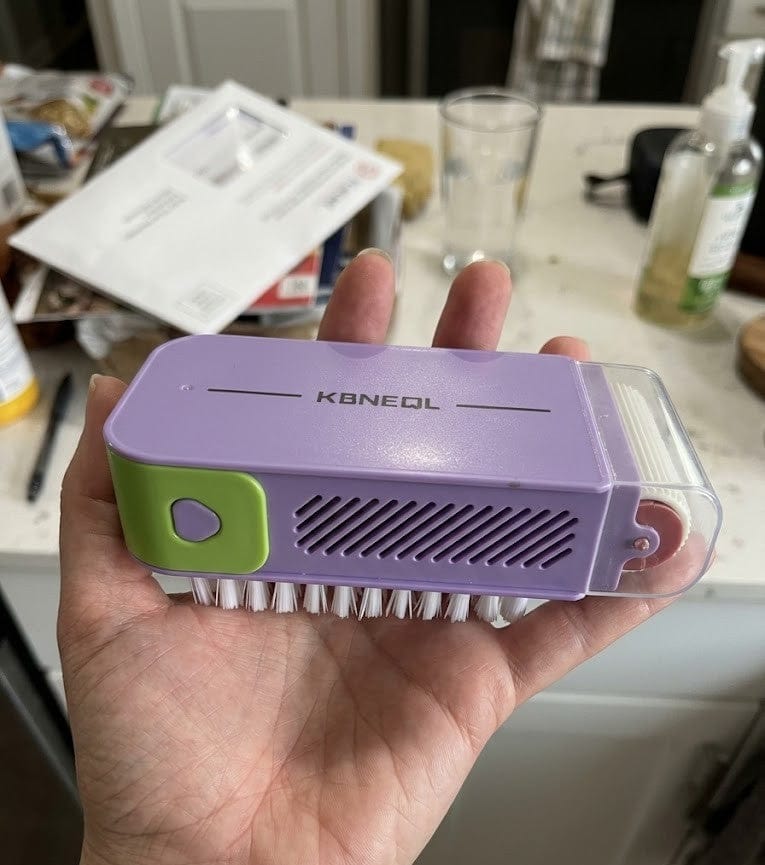 Customer photo review of TurboScrub — Multi-Surface Deep Cleaning Brush
