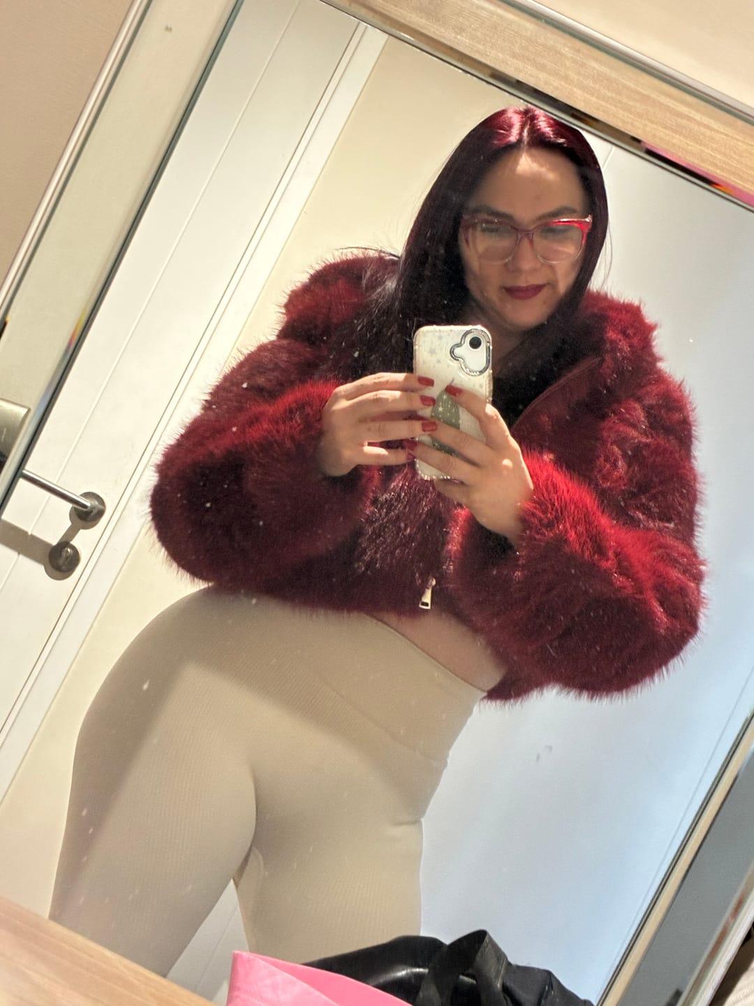 Customer photo review of 004-4 | Chaqueta Peluda Premium | EZ
