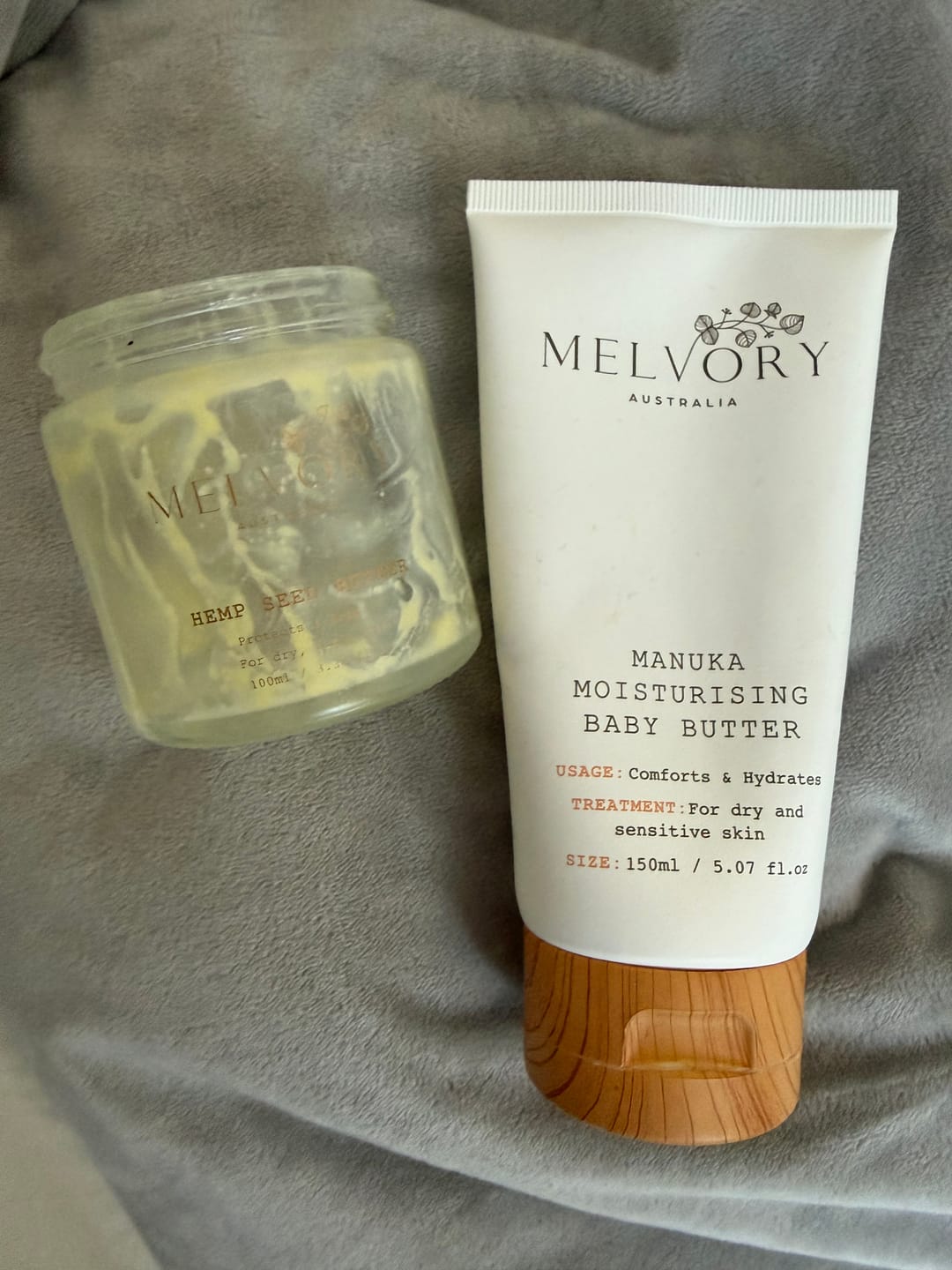 Customer photo review of Manuka Moisturising Baby Butter