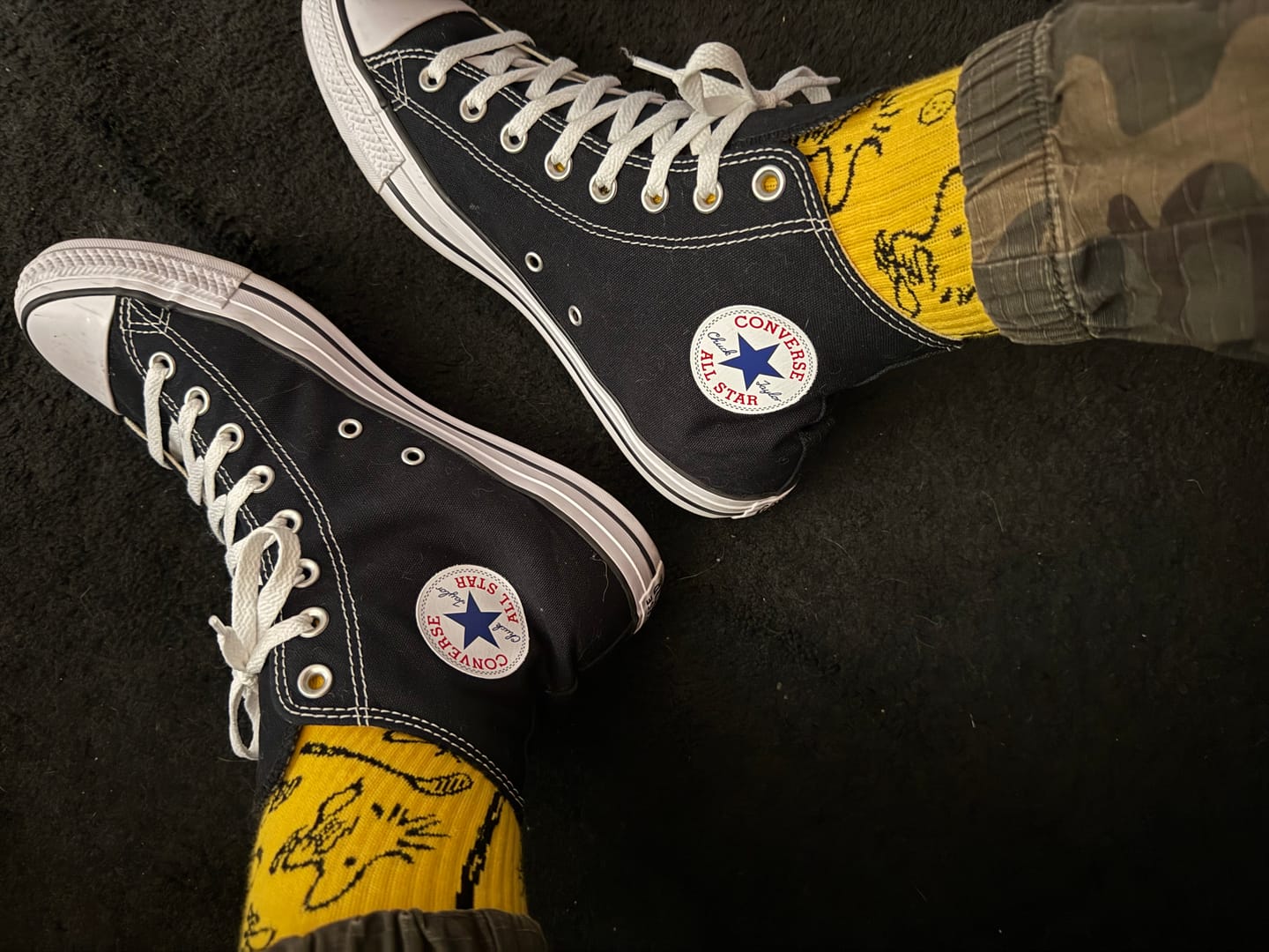Customer photo review of Peanuts Pattern Sock Box