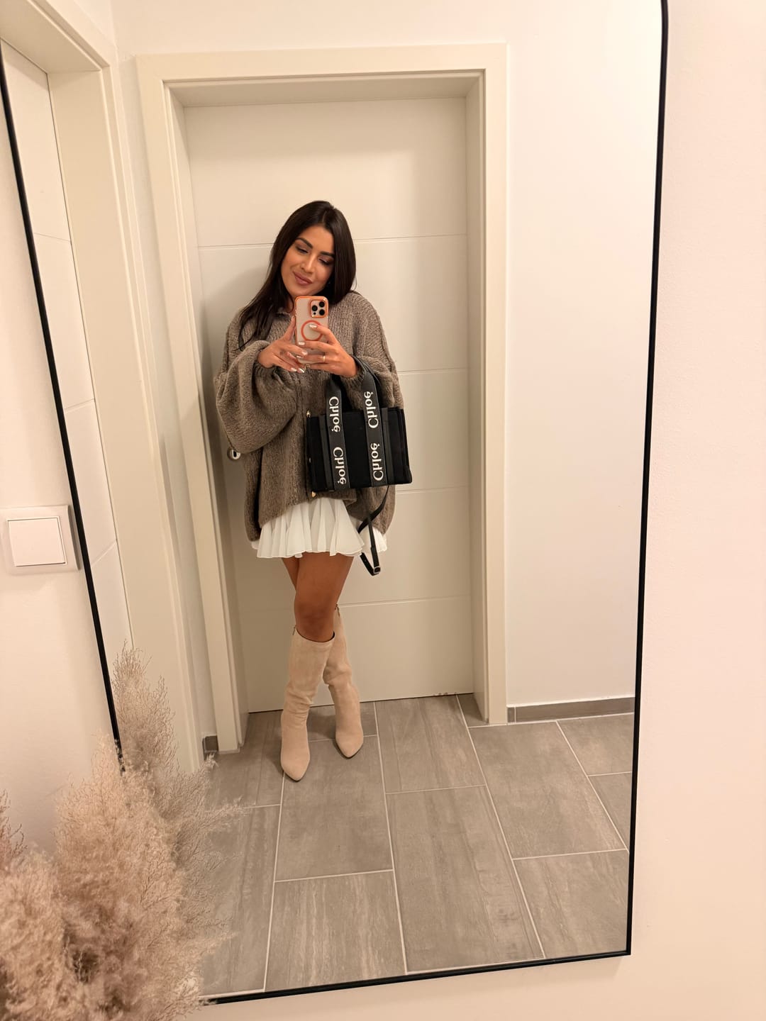 Customer photo review of Oversized Cardigan "CozyGlam"