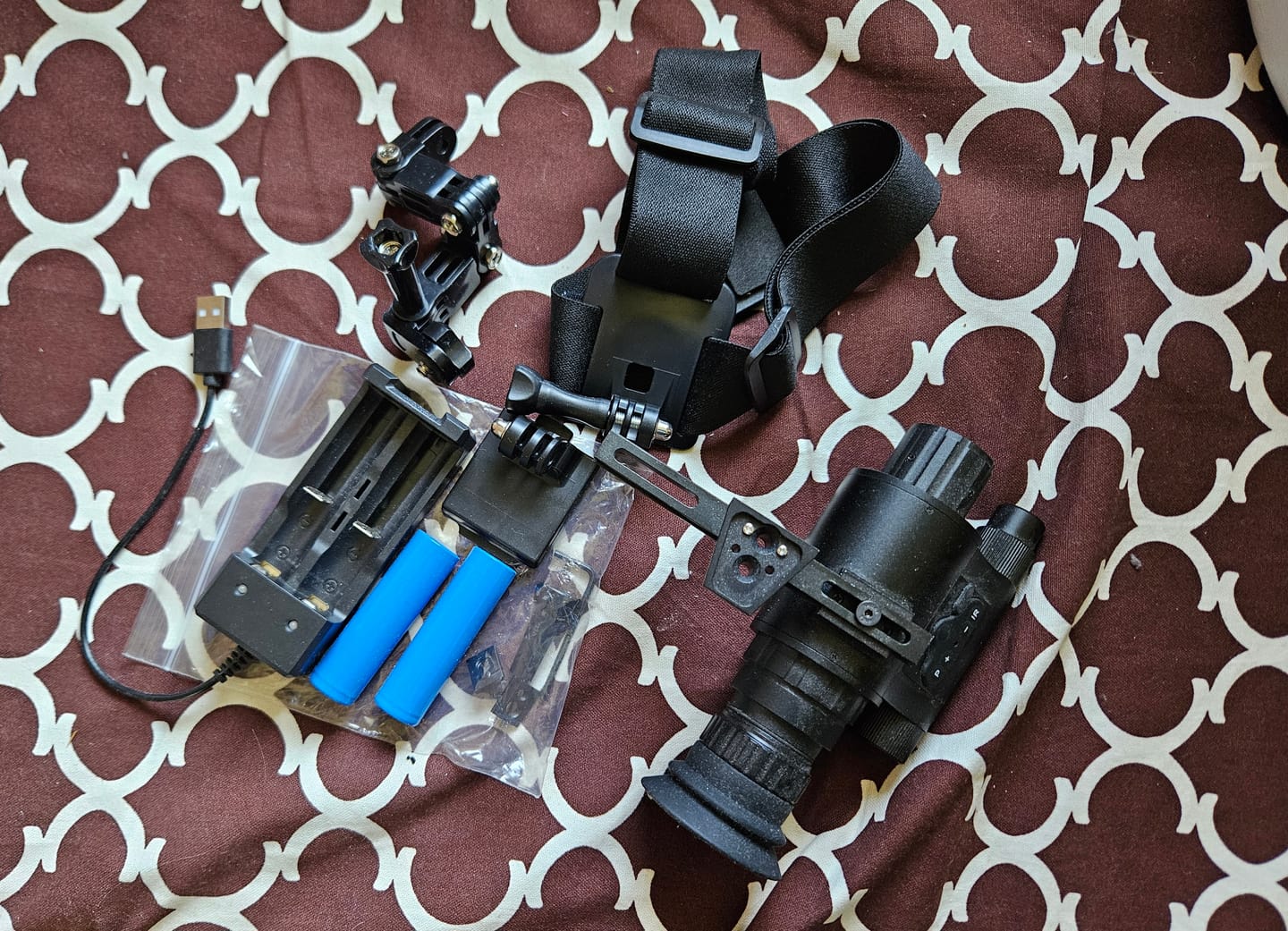 Customer photo review of [NEW] HEAT Thermal / VIPER Night Vision Goggles Bridgeable Monoculars