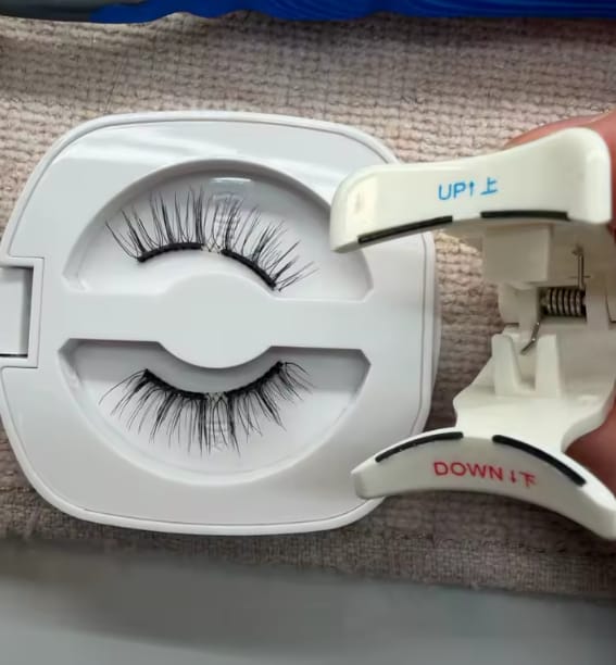 Customer photo review of Pestañas Magneticas