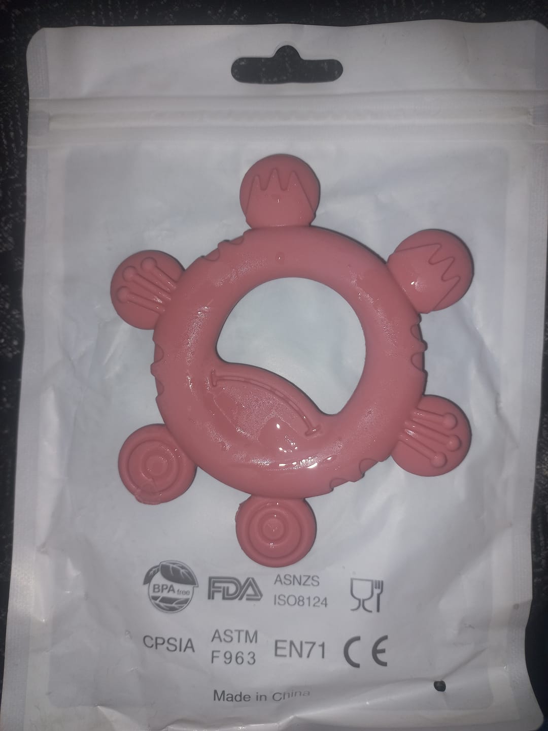 Customer photo review of Frog Teether