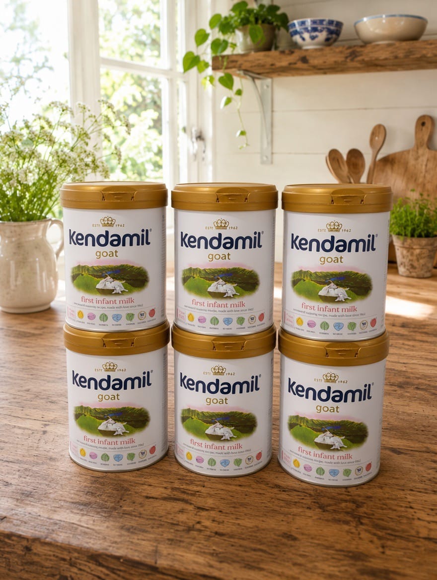 Customer photo review of Kendamil UK Stage 1 Goat Milk Formula 800g