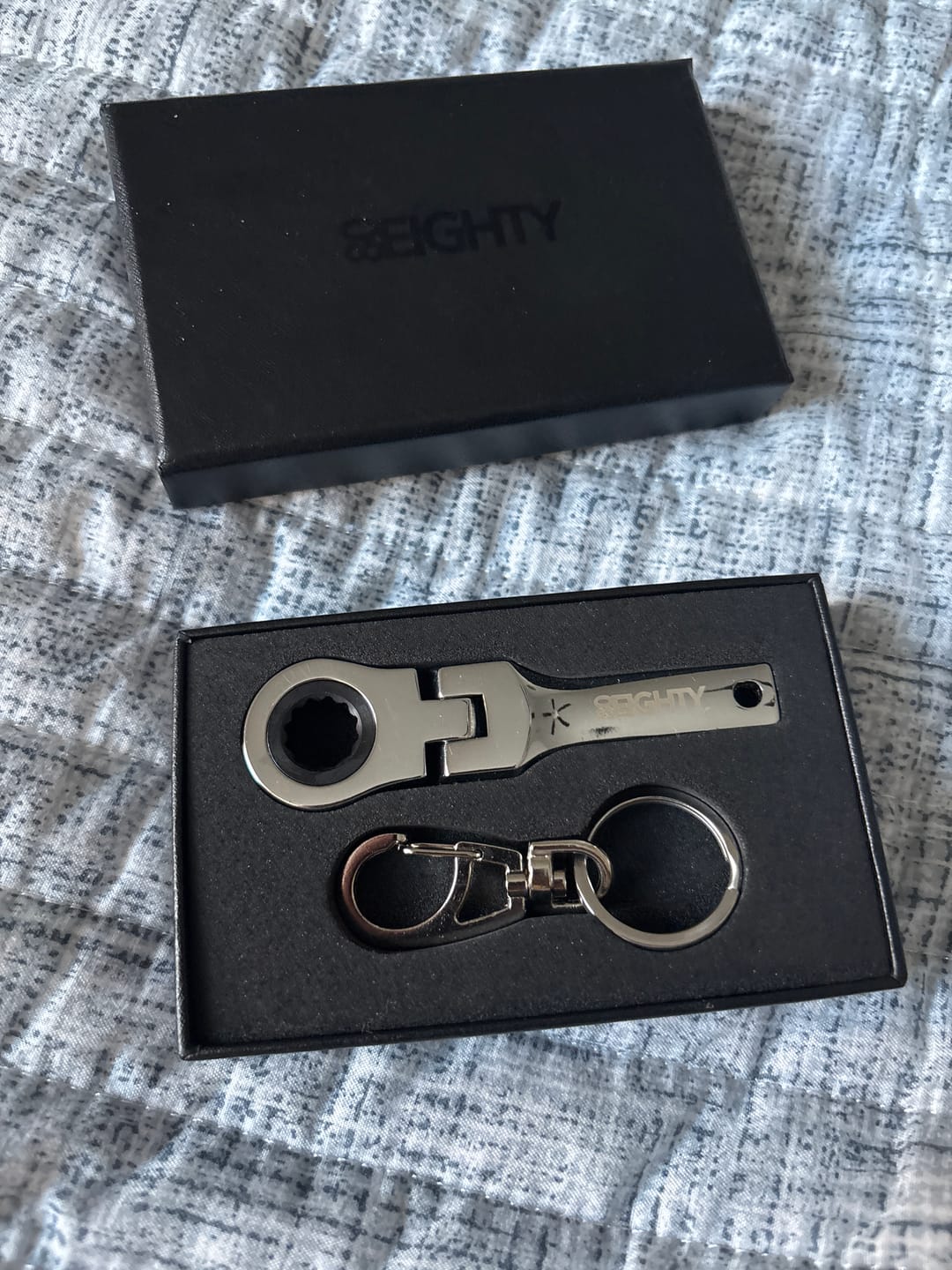 Customer photo review of 80Eighty® 10mm Wrench Keychain