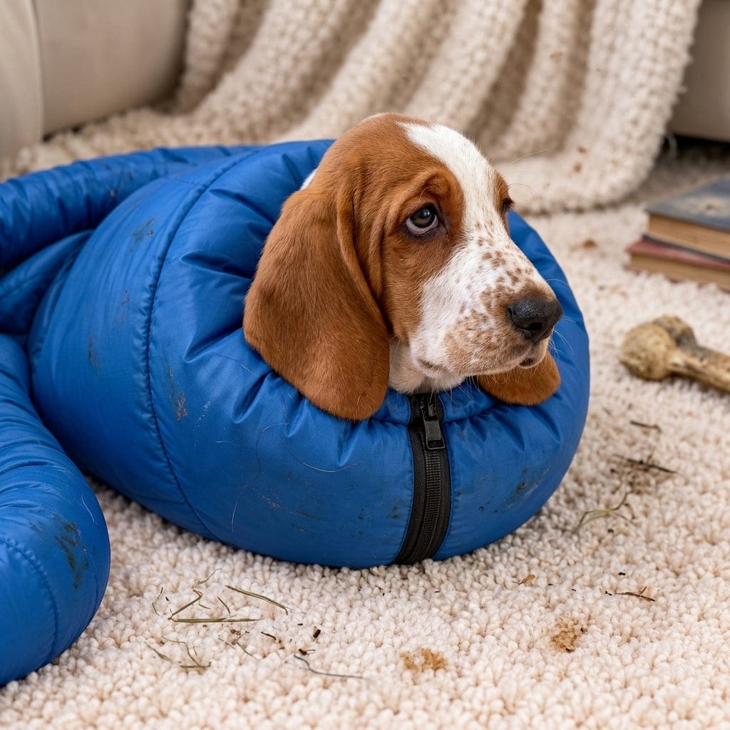 Customer photo review of PawNest ™ - Dog hair dryer