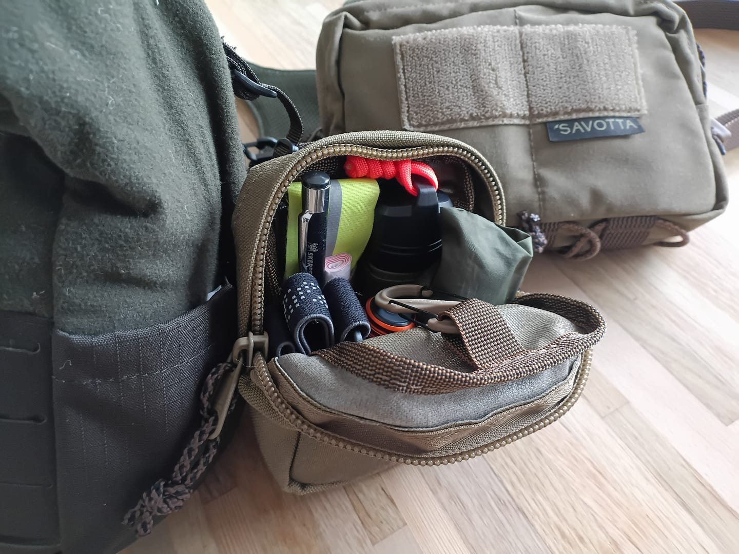 Customer photo review of Zipped GP pouch 2x2