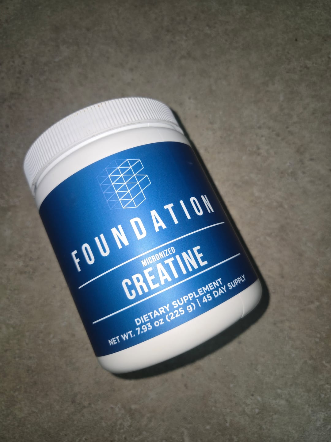 Customer photo review of Foundation Micronized Creatine