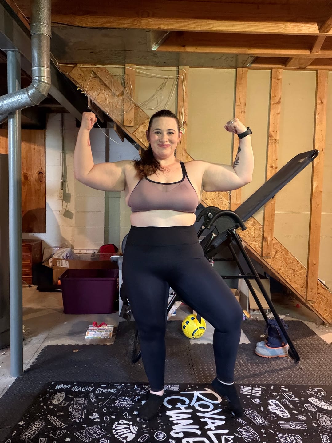 Customer photo review of BOLD Full Length Legging