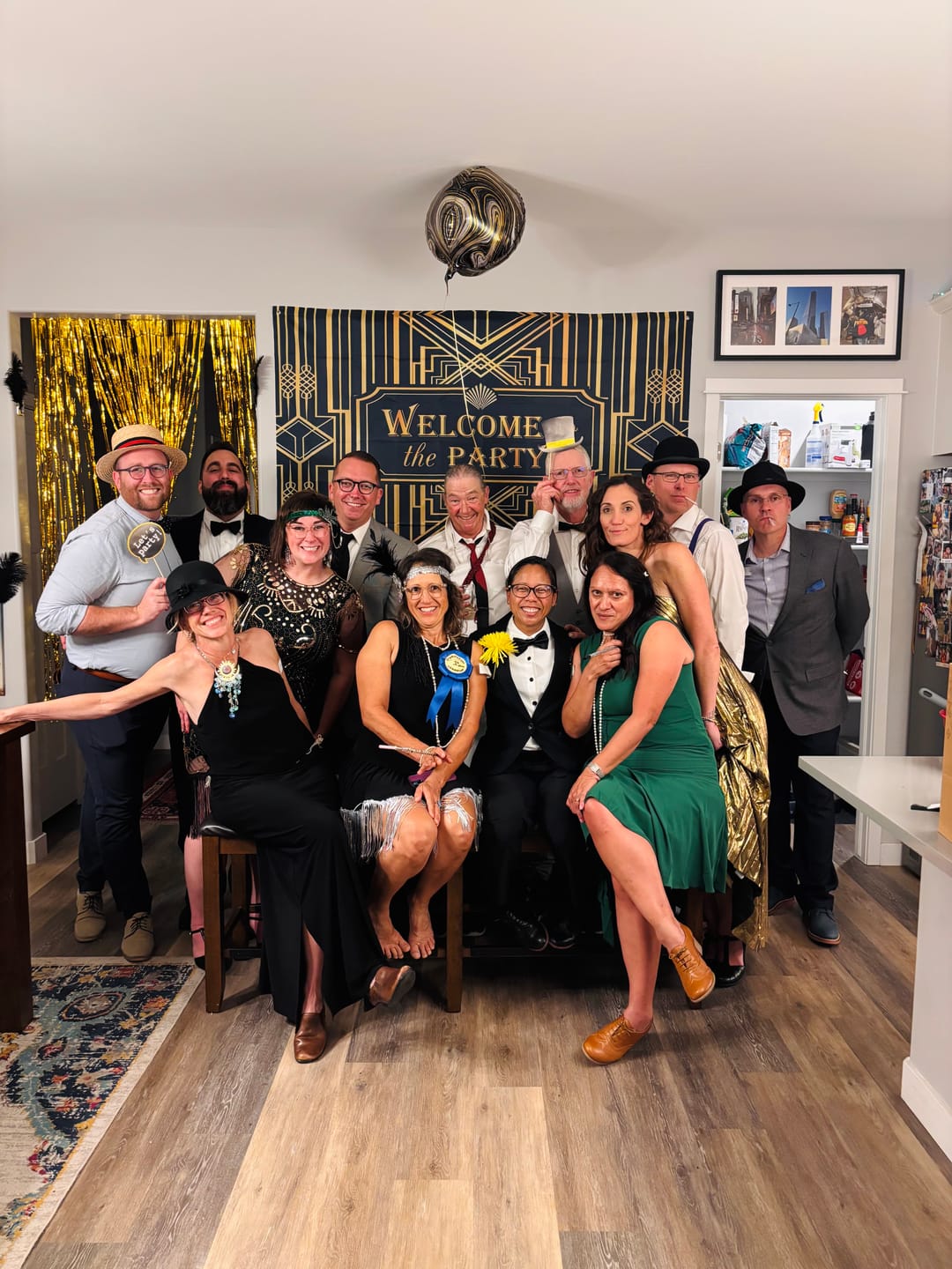 Customer photo review of 1920s Murder Mystery Game Kit