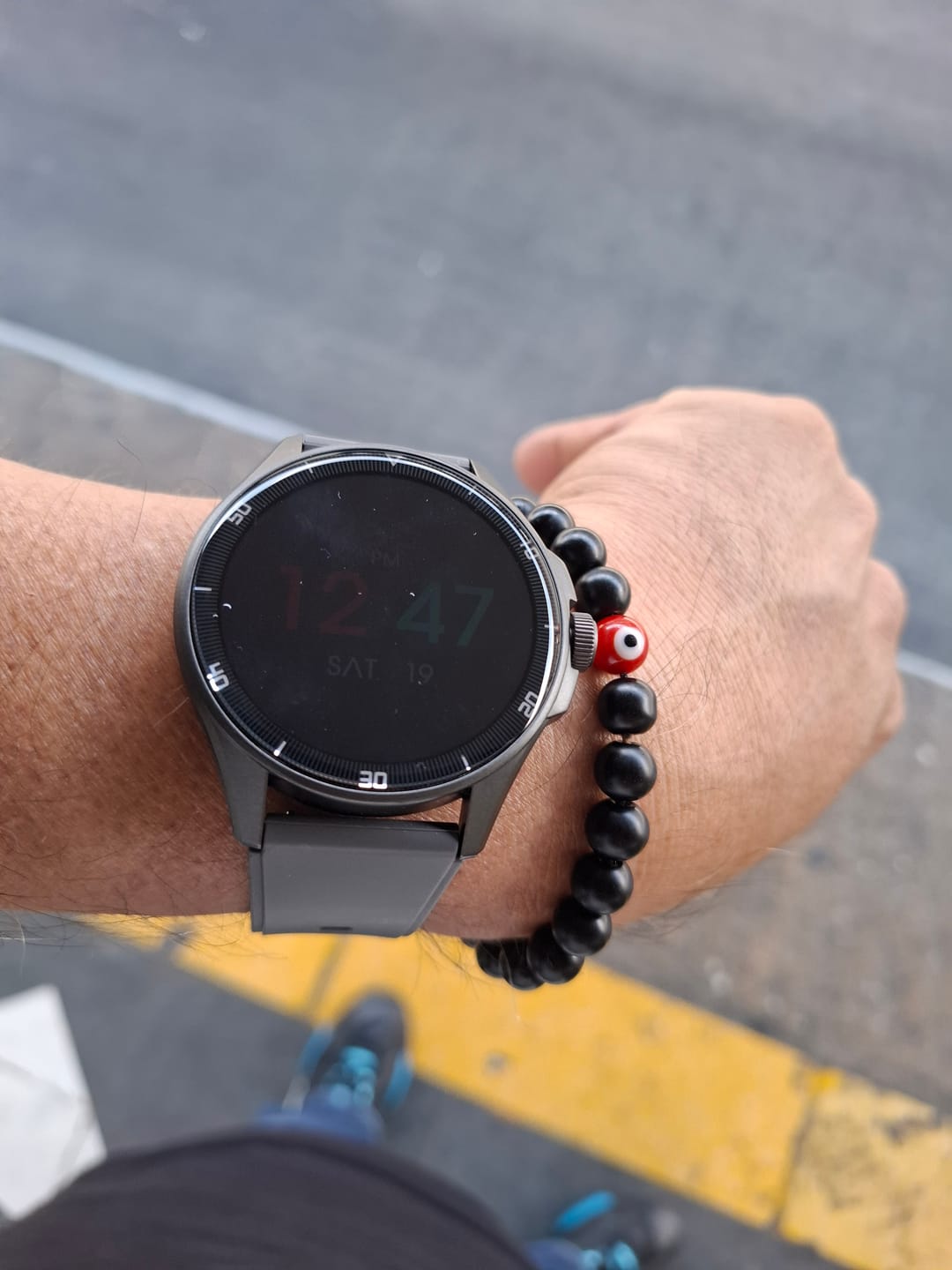 Customer photo review of Smartwatch Reloj Kronos Oblivion STF Pantalla Amoled 1.43" Resistencia al agua IP68 Negro
