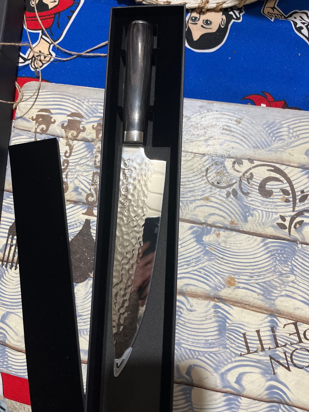 Customer photo review of Cuchillo Parrillero de Acero Inoxidable 33cm "Condor"