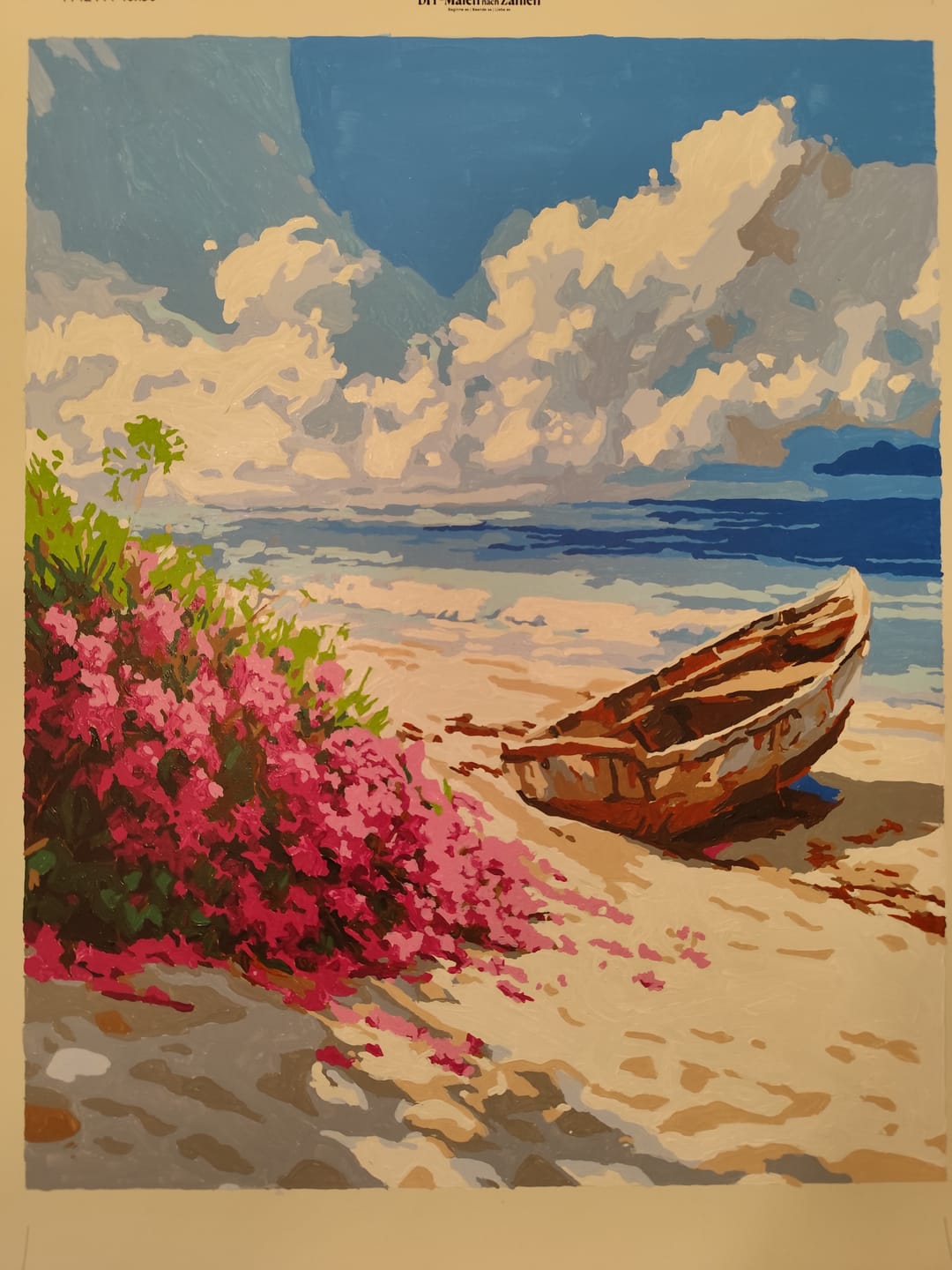 Customer photo review of Malen nach Zahlen - Rostiges Boot am Strand