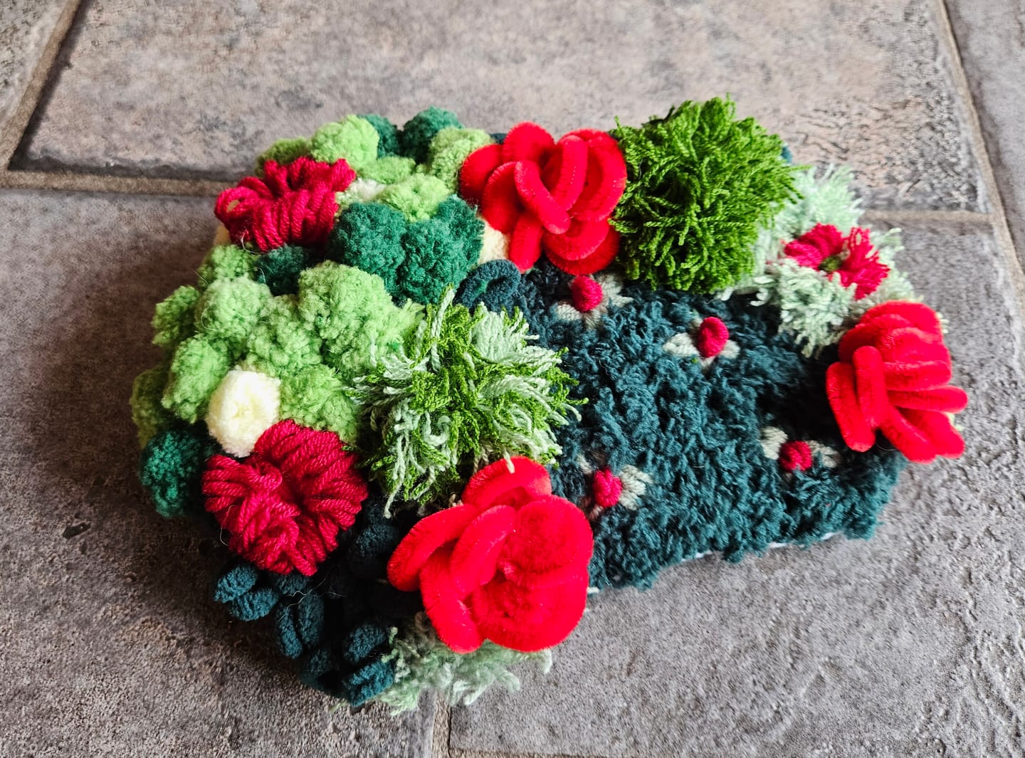 Customer photo review of ROSE BUSH - Moss Coaster Kit