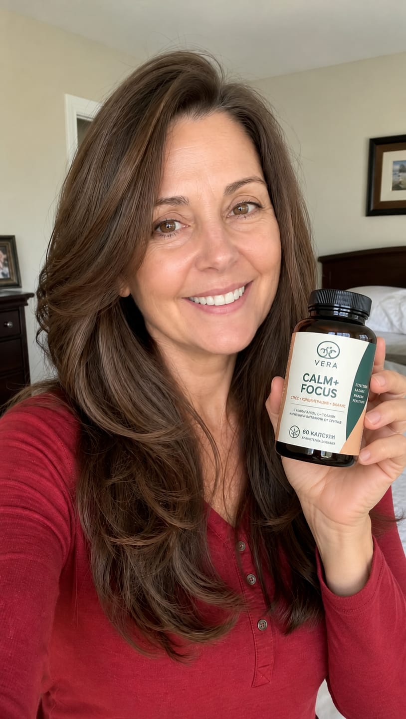 Customer photo review of VERA CALM+FOCUS™ – Формула за спокойствие и концентрация